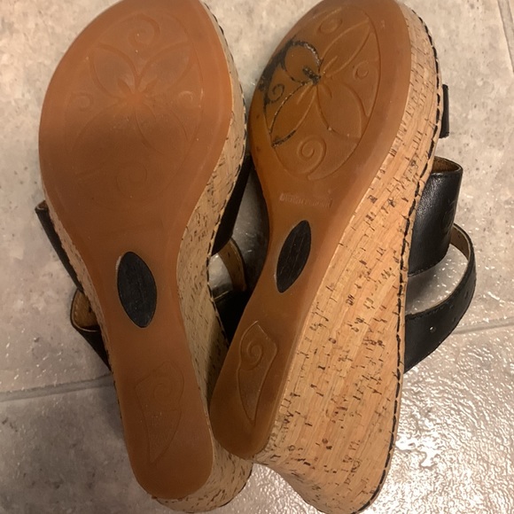 {Born} cork sandal wedge Size 7 - Picture 5 of 8